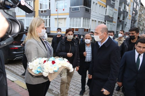 İÇİŞLERİ BAKANIMIZ SAYIN SÜLEYMAN SOYLU KAYMAKAMLIĞIMIZA ZİYARETTE BULUNDU